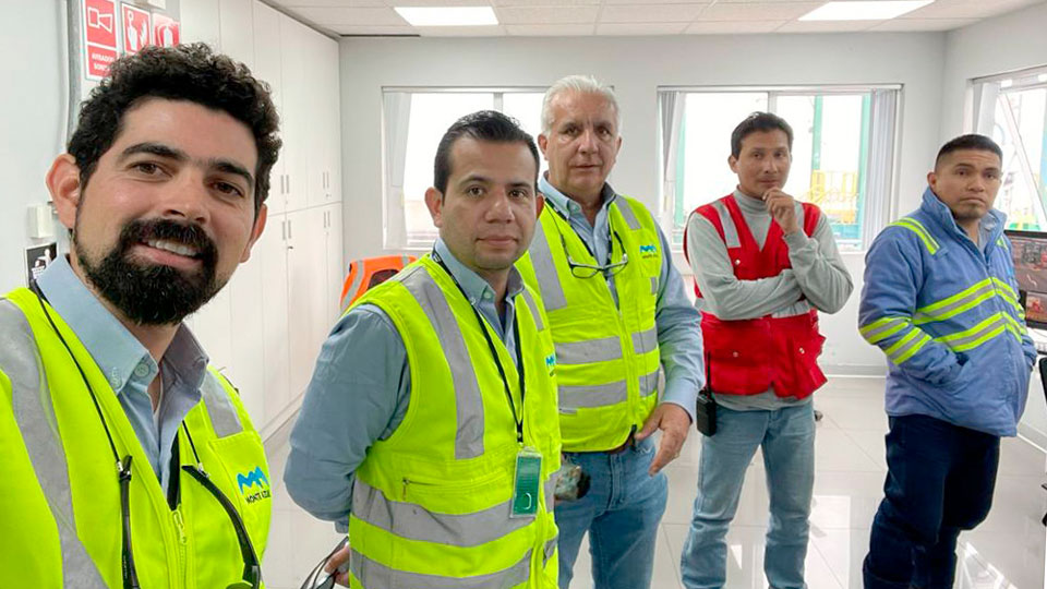 visita técnica de OCENSA al terminal de Monte Azul en Mollendo