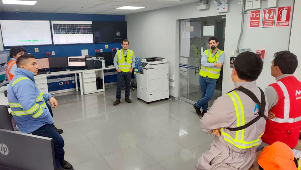 visita técnica de OCENSA al terminal de Monte Azul en Mollendo