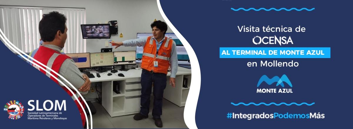 ¡Así se vivió la visita técnica de OCENSA al terminal de Monte Azul en Mollendo!