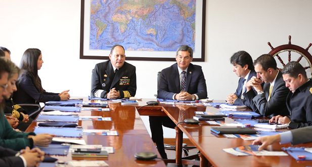 Dimar organiza encuentro con representantes de SLOM y las compañías petroleras del país - Novedades Slom