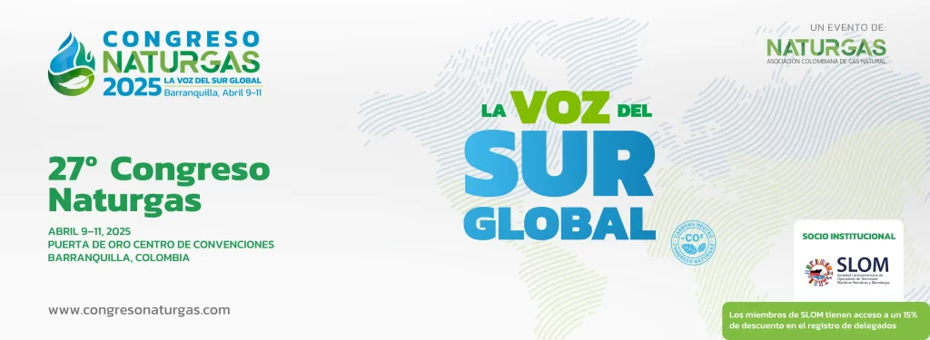 SLOM apoya el Congreso Naturgas 2025: Un espacio clave para la transición energética