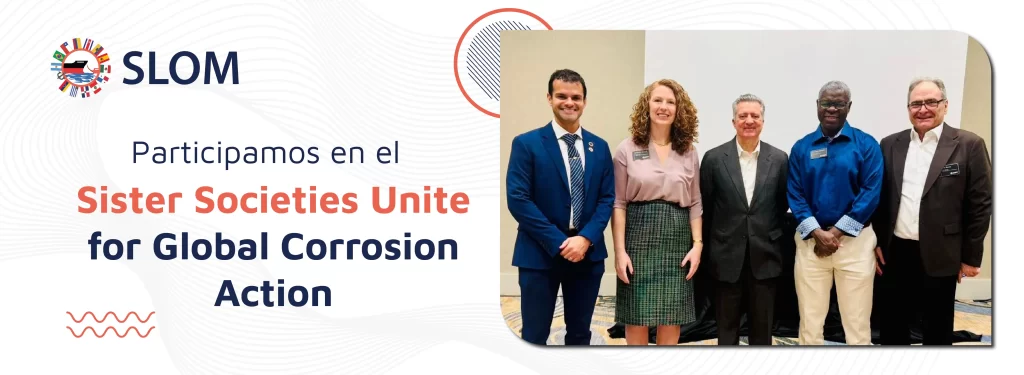 SLOM fortalece su presencia internacional en el encuentro de Sister Societies de AMPP en Houston